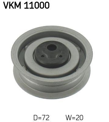 Galet tendeur de courroie de distribution (Galet tendeur de courroie crantée) SKF ref. VKM 11000